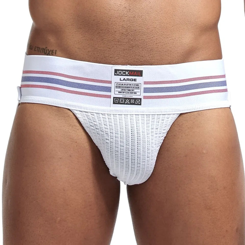 Men's Jockstrap in WHITE