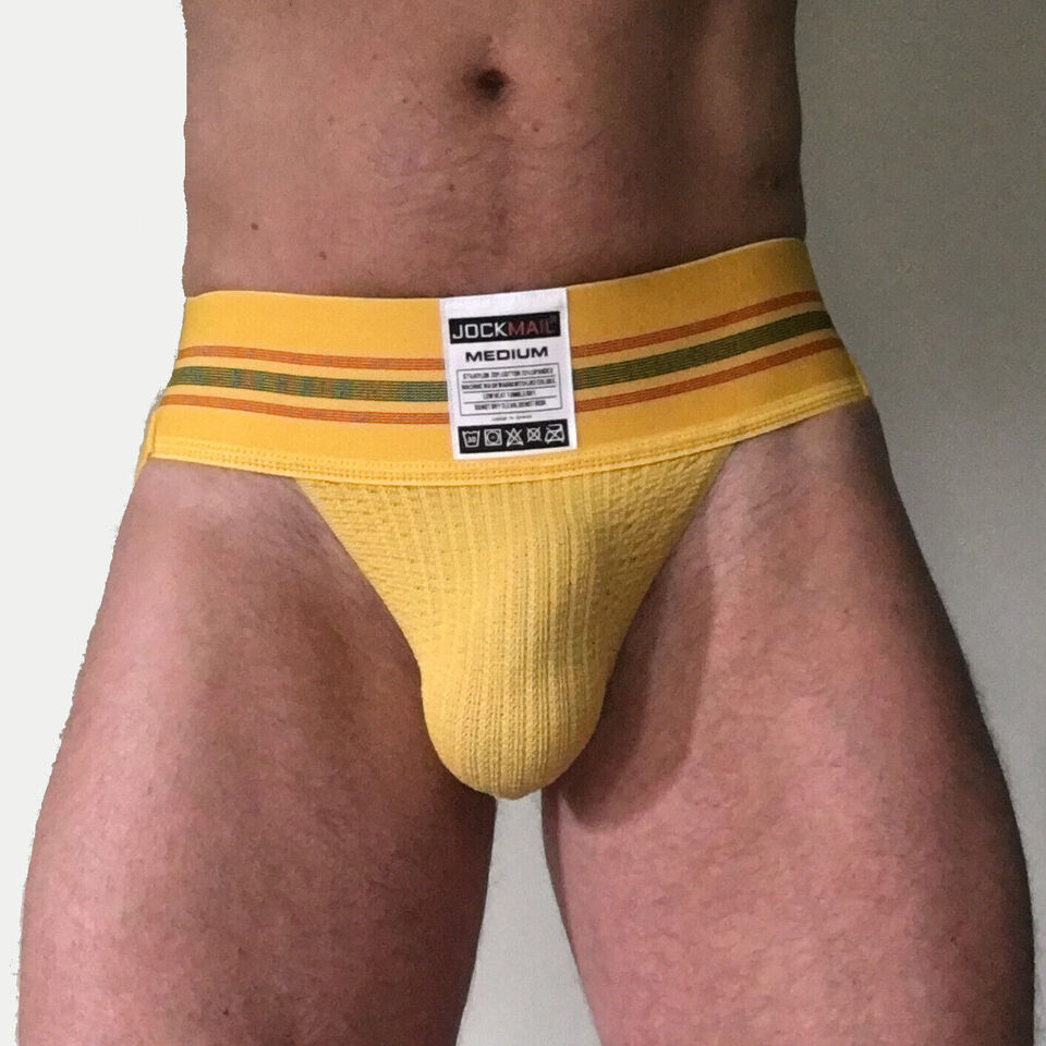 Men's Jockstrap in YELLOW